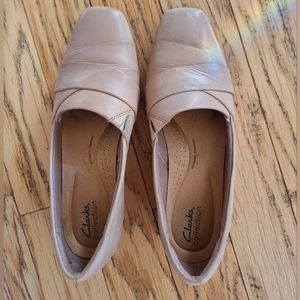 Clark's Leather Flats